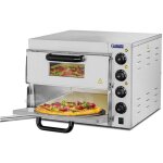 Royal catering - four a pizza electrique four pizza professionnel pain 2 chambres chamotte 3000 w