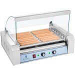 Royal catering - hot dog grill - 9 rôles - acier inoxydable Royal catering - hot dog grill - 9 rôles - acier inoxydable