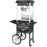 Machine à popcorn appareil pop corn professionnel rétro avec chariot 1500w neuf Machine à popcorn appareil pop corn professionnel rétro avec chariot 1500w neuf