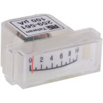 Rs pro - ampremtre analogique de panneau echelle 100a 50mm ( prix pour 1 )