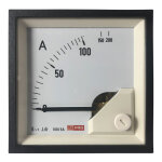 Rs pro - amp�rem�tre analogique de panneau v c. a. echelle 10 (input) a, 100 / 5 (ct) a, 200 (scle) a, ...