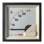 Rs pro - amp�rem�tre analogique de panneau v c. a. echelle 10 (input) a, 200 / 5 (ct) a, 400 (scle) a, ...