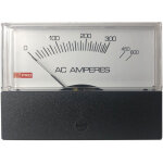 Rs pro - ampremtre analogique de panneau v c. a. echelle 10 (input) a, 600 (scale) a, 76mm x 74mm ( ...