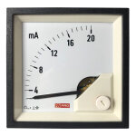 Rs pro - ampèremètre analogique de panneau v c. c. echelle 20 (input)ma, 72mm x 72mm ( prix pour 1 ) Rs pro - ampèremètre analogique de panneau v c. c. echelle 20 (input)ma, 72mm x 72mm ( prix pour 1 )
