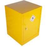 Rs pro - armoires de stockage pour produits inflammables, 1 �tag�re, jaune, en acier, verrouillable, ...