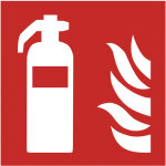 Rs pro - autocollant d'avertissement de danger pour le sol, avec pictogramme: extincteur d'incendie, ... Rs pro - autocollant d'avertissement de danger pour le sol, avec pictogramme: extincteur d'incendie, ...
