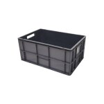 Rs pro - bac gerbable europe gris sans couvercle 52l, 600mm x 400mm x 270mm ( prix pour 1 )