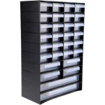 Bloc tiroir 30 tiroirs rs pro en plastique, 420mm x 270mm x 130mm ( prix pour 1 )