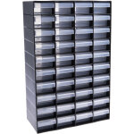 Bloc tiroir 40 tiroirs rs pro en plastique, 420mm x 270mm x 130mm ( prix pour 1 )