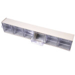 Bloc tiroir incliné 6 tiroirs rs pro en plastique, 112mm x 600mm x 91mm ( prix pour 1 ) Bloc tiroir incliné 6 tiroirs rs pro en plastique, 112mm x 600mm x 91mm ( prix pour 1 )