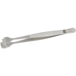 Brucelles rs pro pointe pastille en inox, l. 125 ( prix pour 1 )