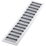 Etiquette adhsive pr - imprime rs pro argent, 140 par paquet ( prix pour sachet de 140 )