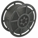 Rs pro - feuillard pour cerclage, noir, largeur 12. 4mm, longueur 1300m ( prix pour 1 )