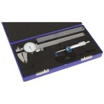 Rs pro - kit de mesure pied  coulisse  cadran, micromtre, rgle ( prix pour 1 )