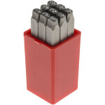 Rs pro - kit de poin�ons de gravure des nombres (0 8) x 9 pi�ces ( prix pour 1 )