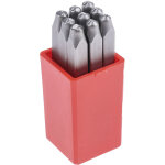Rs pro - kit de poinçons de gravure des nombres (0 8) x 9 pièces ( prix pour 1 ) Rs pro - kit de poinçons de gravure des nombres (0 8) x 9 pièces ( prix pour 1 )