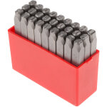 Rs pro - kit de poin�ons de gravure des lettres (a � z) x 27 pi�ces ( prix pour 1 )