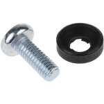 Rs pro - kit de rondelles et d'crous borgnes en nylon 66, 2 pices ( prix pour sachet de 50 )