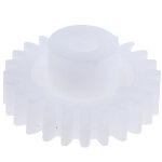 Pignon rs pro module 1, 24 dents , alsage de 5mm en pom ( prix pour 1 )