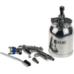 Rs pro - pistolet  peinture 1l avec buse de 2 mm entre d'air 1 / 4pouce , 970g ( prix pour 1 )