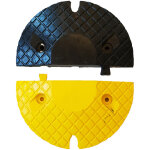 Ralentisseur en caoutchouc noir, jaune rs pro 350mm, haute visibilit taille 27mm ( prix pour 1 jeu ) ...