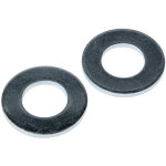 Rs pro - rondelle plate, m16 (form c), acier, 17mm x 34mm, galvanis brillant ( prix pour sachet de 50 ...