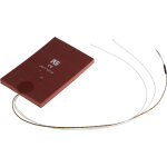 Rs pro - tapis chauffant en silicone rectangle 240 v c. a. , 100 w, 100 x 150mm ( prix pour 1 )