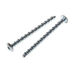 Tire - fond rs pro en acier plaqu zingu 8mm, 6mm x 100mm