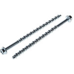 Tire - fond rs pro, en acier plaqu zingu 8mm, 6mm x 130mm