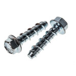 Tire - fond rs pro en acier plaqu zingu 8mm, 6mm x 30mm