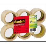 Ruban adhésif d'emballage universel scotch?, transparent, 50 mm x 66 mm (lot de 6) Ruban adhésif d'emballage universel scotch?, transparent, 50 mm x 66 mm (lot de 6)