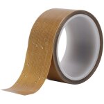 Ruban adh�sif en t�flon haute temp�rature 50mm x 10m ? r�sistance jusqu'� 260�c ? pour machines � sceller ...