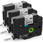 Vurahome - ruban compatible brother p - touch tz 12mm 0. 47 tze - 231 tze231 tz - 231 tz231 noir sur ...