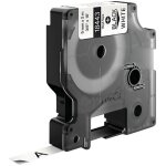 Ruban encreur dymo ind rhino 18443 vinyle couleur de ruban: blanc couleur de police:noir 9 mm 5. 5 m