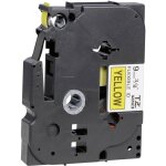 Ruban d'tiquetage flexible brother tze - fx, tz - fx tze - fx621 couleur de ruban: jaune couleur de ...