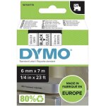 Ruban d'�tiquetage dymo d1 43610 couleur de ruban: transparent couleur de police:noir 6 mm 7 m