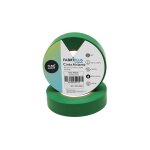 Ruban isolant pvc vert 19mmx20m pour �lectricien flexible et durable