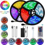 Ruban led 10m, led ruban 300 led 5050 rgb smd multicolore bande led lumineuse avec tlcommande  infrarouge ...