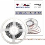 Ruban led 12v 5m 11w / m ip20 hors transfo v - tac vt - 5050 - 60 - 120 � - jaune