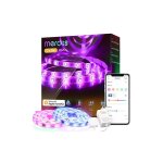 Ruban  led connect wifi (2x5m), rgb bande lumineuse intelligente compatible avec homekit, siri, alexa, ...