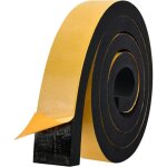 Ruban mousse adh�sive 50mm large 10mm �paisseur bandes de mousse n�opr�ne rouleau de caoutchouc isolation ...