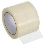 Ruban robuste adhesif transparent 10 cm x 10 metres pour reparation de serre