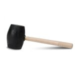 Maillet en caoutchouc noir 750g. 65908 rubi Maillet en caoutchouc noir 750g. 65908 rubi