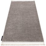 Rugsx - tapis berber 9000 marron franges berb�re marocain shaggy brown 200x290 cm
