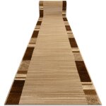 Rugsx - tapis de couloir royal fb23 cadre rectangle beige / cr�me 70cm beige 70x100 cm