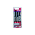 Ruko - foret  bton - queue 1 / 4 ''6 pans, 1 x  5, 6, 8 mm, 3 pices dans coffret en plastique 101803100 ...