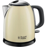 Russell hobbs ? bouilloire �lectrique 1l 2400w ? design cr�me avec acier inoxydable ? filtre anti - calcaire ...