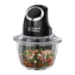 Russell hobbs - mini hachoir desire 24662 - 56 - 200 w - bol en verre 1 l - lames inox - noir mat Russell hobbs - mini hachoir desire 24662 - 56 - 200 w - bol en verre 1 l - lames inox - noir mat