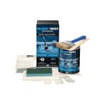 Revtement d'tanchit kit fillcoat fibres - 1 l - gris fonc rust - oleum