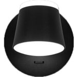 Lampe de chevet noir lumi�res mural chambre � coucher lampe murale led escalier int�rieur applique murale ...